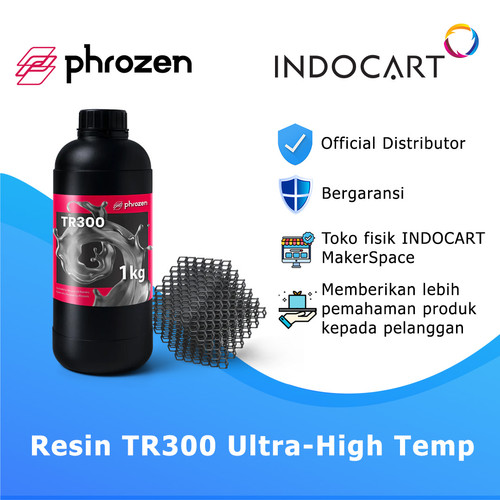 INDOCART Tinta Resin 3D printer Phrozen TR300 Ultra High Temp