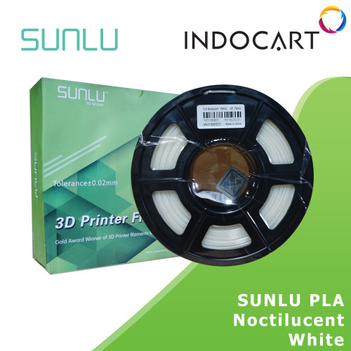 INDOCART Tinta Filamen 3D Printer Filament SUNLU PLA Noctilucent 1kg