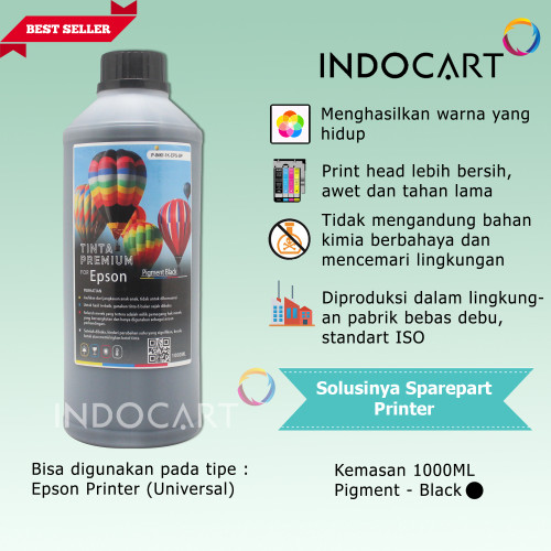 IndoCart Tinta Premium Printer Epson-Pigment Ink-1kg