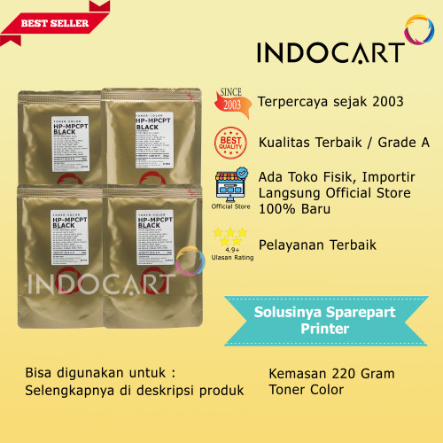 Serbuk Toner Warna MPCPT-C9720A 641A-HP 4600-220gr-K