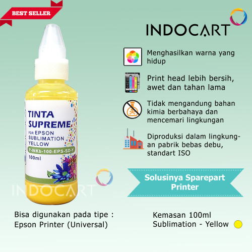 IndoCart Tinta Refill Printer Epson-Sublim Sublimation Ink-100ml