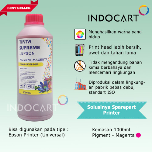 IndoCart Tinta Refill Printer Epson-Pigment Ink-1kg