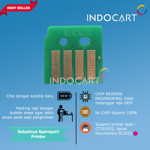 Chip CT203020 CT203021 CT203022 CT203023-Xerox DocuCentre SC2022 Toner