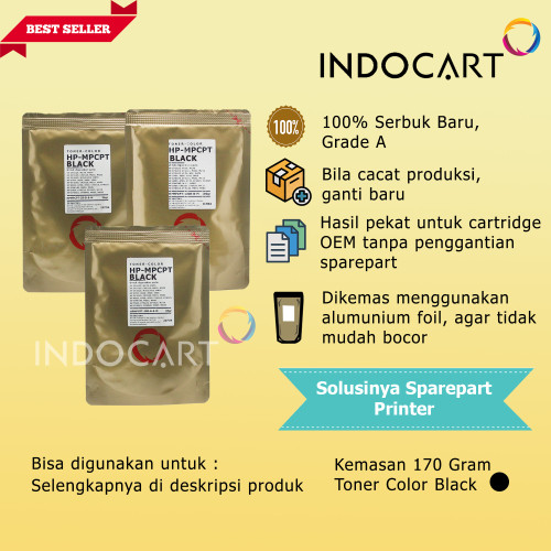 Serbuk Toner Warna MPCPT-307A-HP CP5220 CP5225-170gr