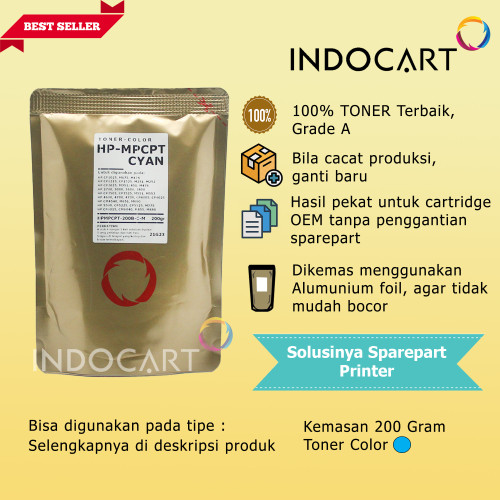 Serbuk Toner Warna MPCPT-641A-HP 4600-200gr-CMY