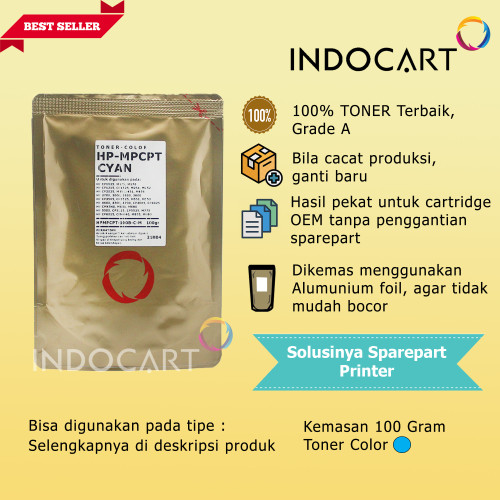 Serbuk Toner Warna MPCPT-314A-HP 2700 3000-100gr-CMY