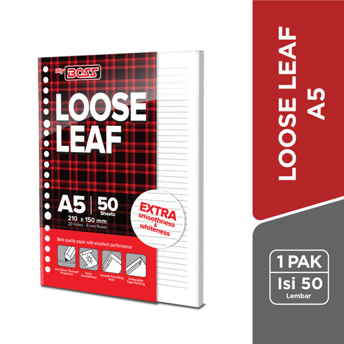 BigBoss Loose Leaf A5 50 Lembar