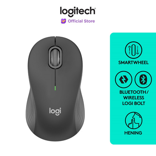 Logitech Signature M550 L Mouse Wireless Bluetooth Silent Clicks