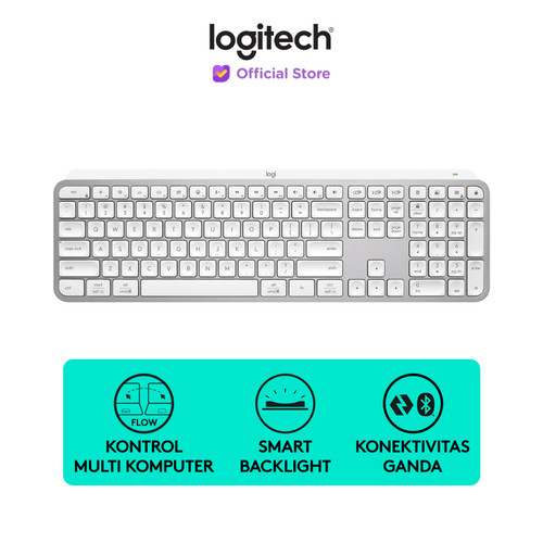 Logitech MX Keys S Keyboard Wireless Bluetooth Smart Backlight