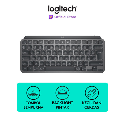 Logitech MX Keys Mini Keyboard Wireless Bluetooth Backlit