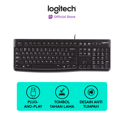 Logitech K120 USB Wired Keyboard