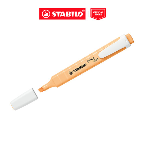 STABILO Swing Cool Pastel Pale Orange / Highlighter Warna Orange