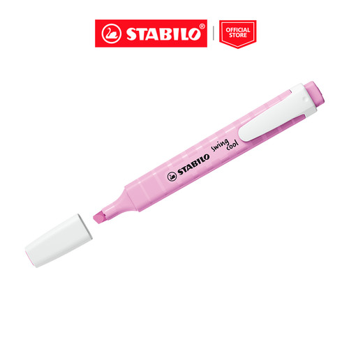 STABILO Swing Cool Pastel Frozen Fuchsia / Highlighter Warna Pink