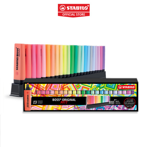 STABILO BOSS ORIGINAL Deskset 23's - Limited Edition - Highlighter