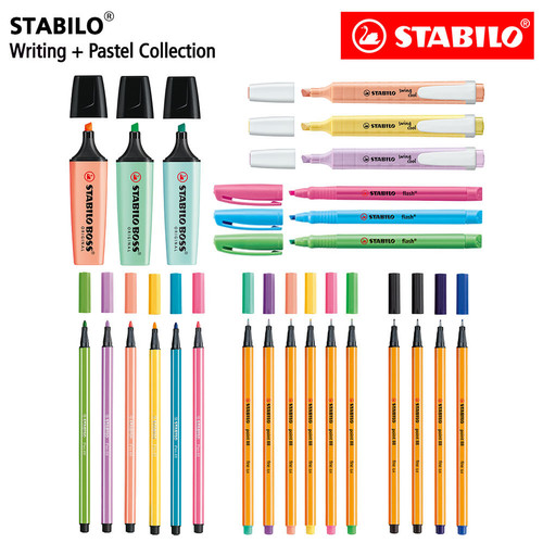 STABILO All Pastel Collection - Set 25 BOSS Original Swing Cool Pen Hi