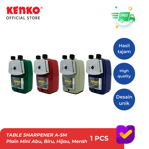 KENKO TABLE SHARPENER / RAUTAN MEJA A-5M PLAIN MINI