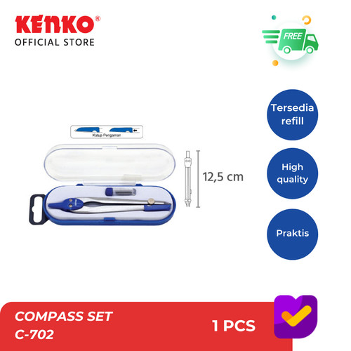 KENKO COMPASS SET C-702 / SET JANGKA C-702