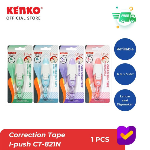 KENKO CORRECTION TAPE CT-821N I-Push