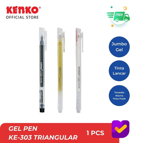 KENKO GEL PEN KE-303 (T-Gel /Triangular)