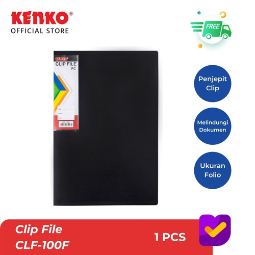 KENKO CLIP FILE / FILE CLIP / MAP CLIP CLF-100F