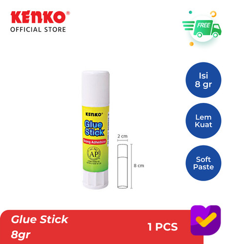 KENKO GLUE STICK / Lem Stik / Lem Batang 8 Gr