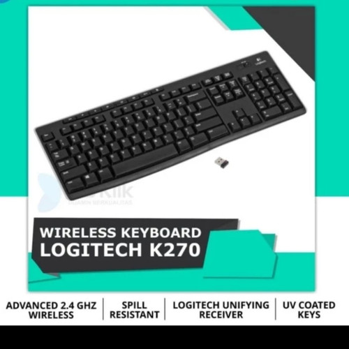 keyboard Logitech wireless k270