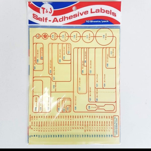 label sticker tom Jerry 122/ 17 x 85mm