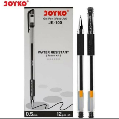 pulpen gell joyko JK 100 0.5 joyko 1 pak isi 12