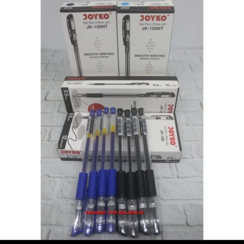 pulpen gell pen joyko JK100 NT 0.5mm ( needle tip)