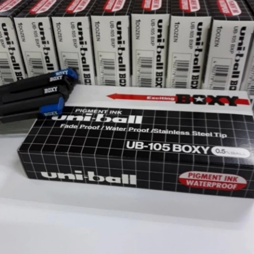 pulpen boxi uniball UB 105 , 05mm satuan