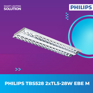 Philips Rumah Lampu TBS528 2xTL5-28W EBE M