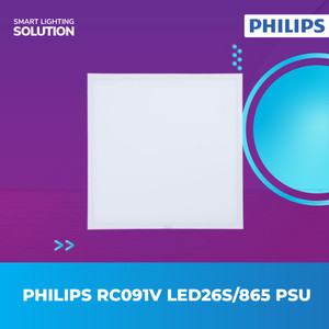 Philips Lampu Panel Slim SmartBright - RC091V LED W60X60 28W - Putih