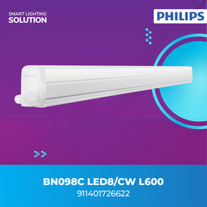 Philips Lampu Batten LED Tube 8 Watt Cahaya Putih 6500K BN098C L600