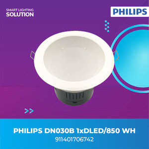 Philips Lampu Plafon LED Downlight 8 Watt Cahaya Putih DN030B