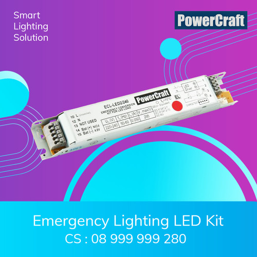 Powercraft Lampu Emergency Lighting LED Kit