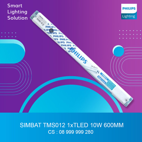 PHILIPS Simbat TMS012 1xTLED 10w 600mm FTB *lamp not included