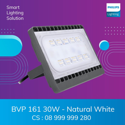 Philips LED Sorot BVP161 30W IP65 4000K Natural-Semi Putih