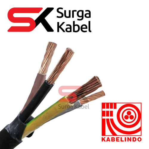 NYY 4x95 mm KABELINDO/ kabel tufur/ engkel 4 x 95 merk 4 BESAR/ kawat