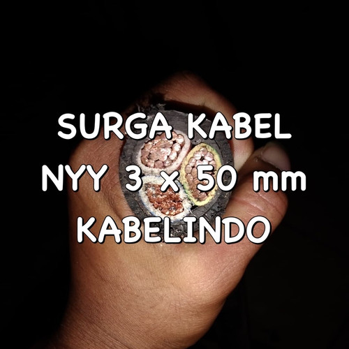 NYY 3x50mm KABELINDO/ KABEL TUFUR 3 x 50mm/ KABEL ENGKEL/ TUNGGAL