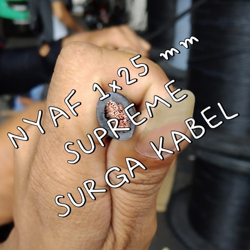 NYAF 1x25 mm SUPREME/ NYAF 1 x 25 mm/ KABEL SERABUT 25 MM/ KABEL NYAF