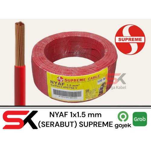 KABEL SUPREME NYAF 1x1.5 mm SUPREME