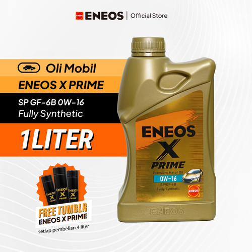 ENEOS X PRIME SP/GF-6B 0W-16 Ukuran 1 Liter