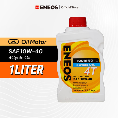 Oli Mesin Motor 4T Touring SAE 10W-40 SL/MA 1 Liter