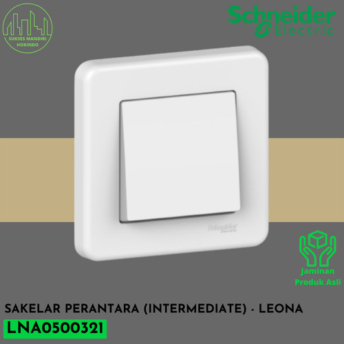 Sakelar Perantara Intermediate Leona Schneider Original SNI LNA0500321