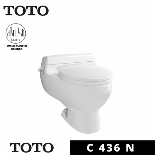 Closet Duduk TOTO C436N Toilet Duduk Original Tutup Soft Closeing