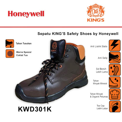 Sepatu Kings Safety Shoes Original KWD301K Premium