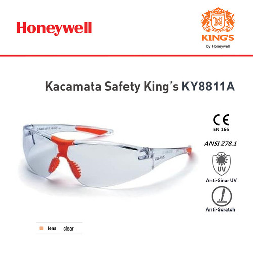 Kacamata Safety King's KY8811A Anti-Scratch - Anti Sinar UV