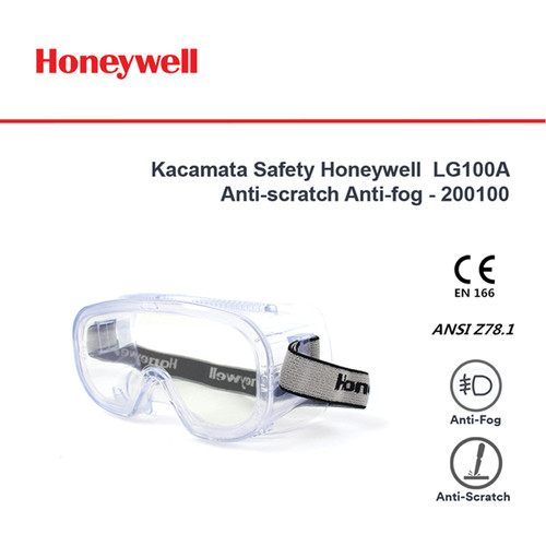 Kacamata Safety Honeywell LG100A Anti Scratch dan Anti Fog