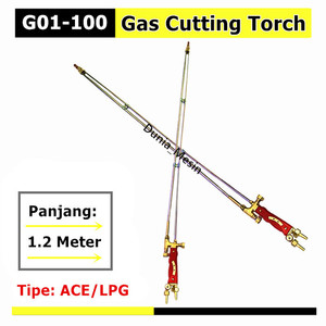 Gas Cutting Torch G01-100 120cm lurus Stang Las Blender Potong 1.2m