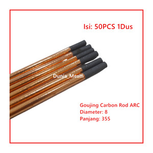 Kawat Las Air Goujing Rod ARC Las Potong Karbon Kawat 8mmx355mm